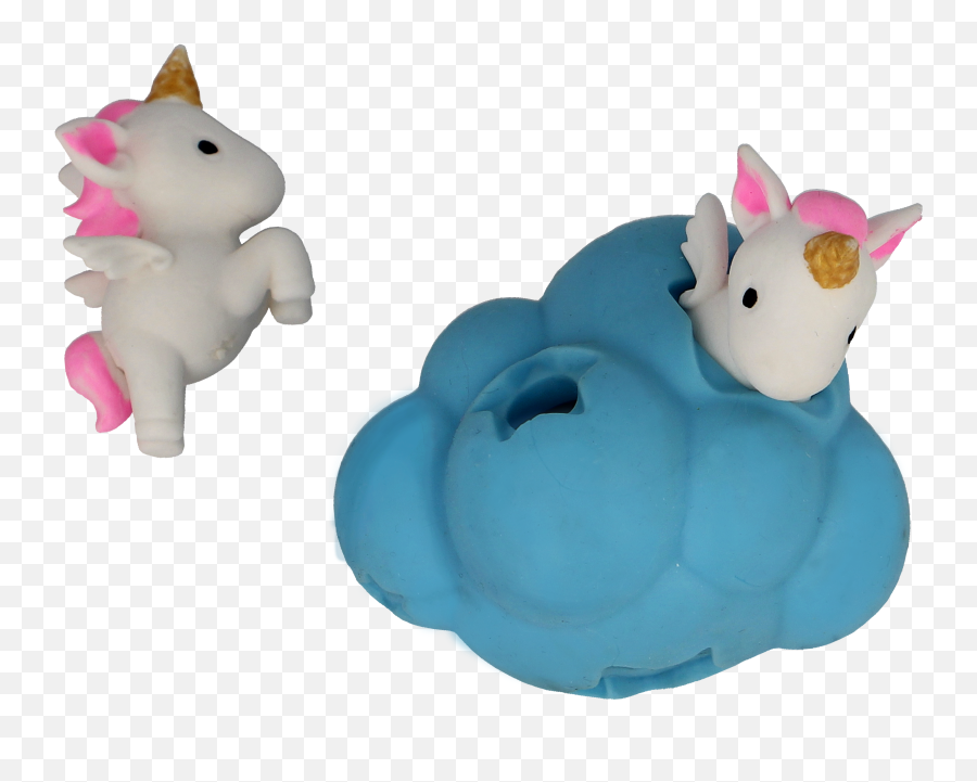 Stretchy Unicorn U0026 Rainbow Cloud - Mythical Creature Emoji,Emoji Squishy