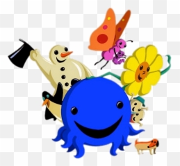 Oswald The Octopus And His Friends - Oswald The Octopus Emoji,Facebook Octopus Emoticon