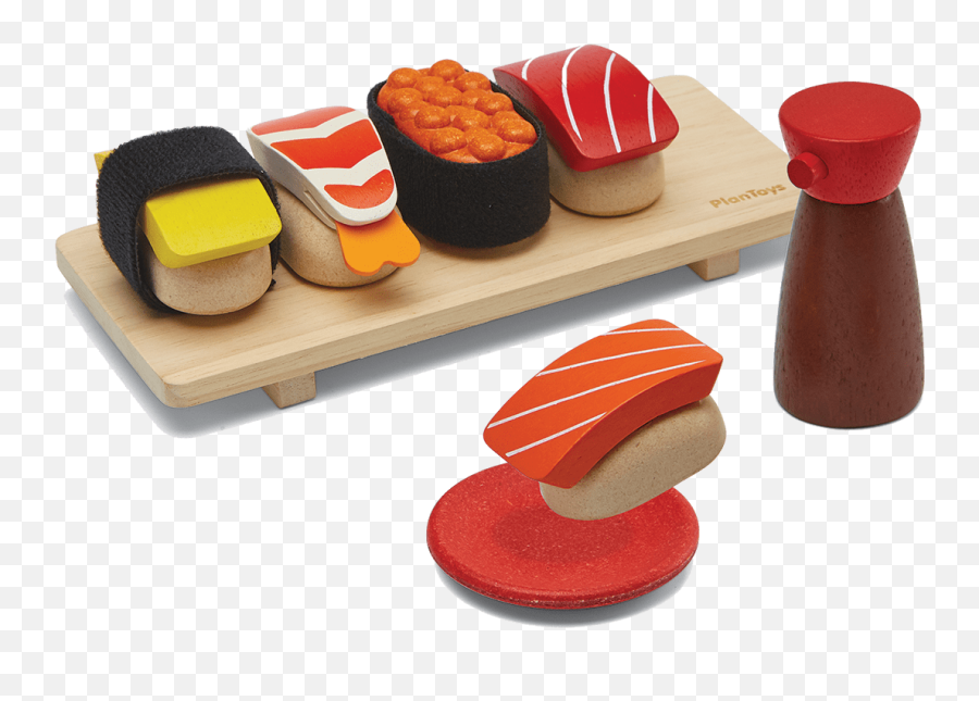 Sushi Set - Plan Toys Sushi Set Emoji,Emotion And Imagination