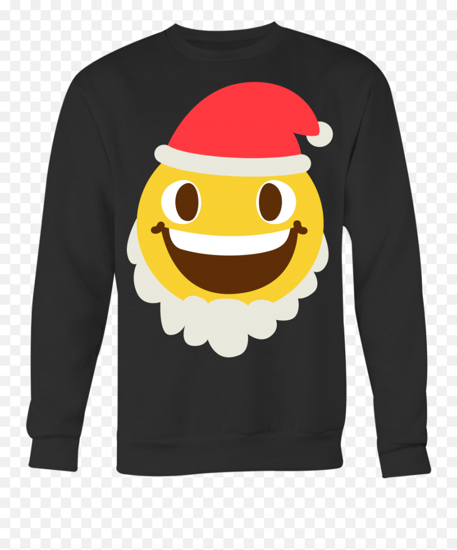 Funny Christmas Costume Cute Emoji Santa Claus Smile Shirts - American Flag Ripping Open,Funny Christmas Emoticon