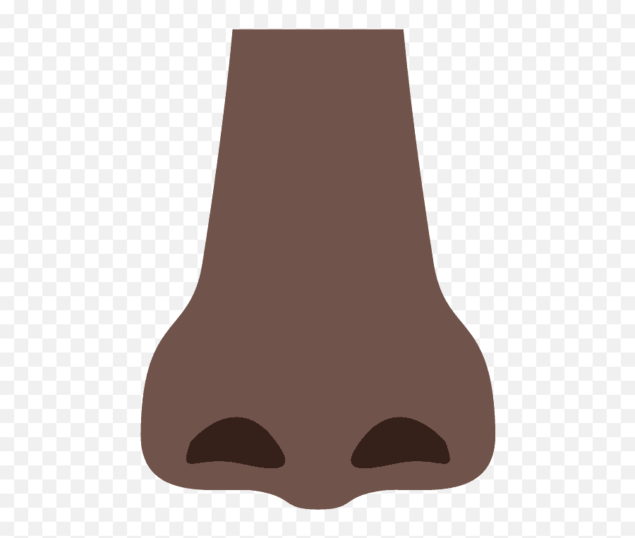 Nose Dark Skin Tone Emoji - Nariz Tono De Piel Oscuro,Nose Emoji