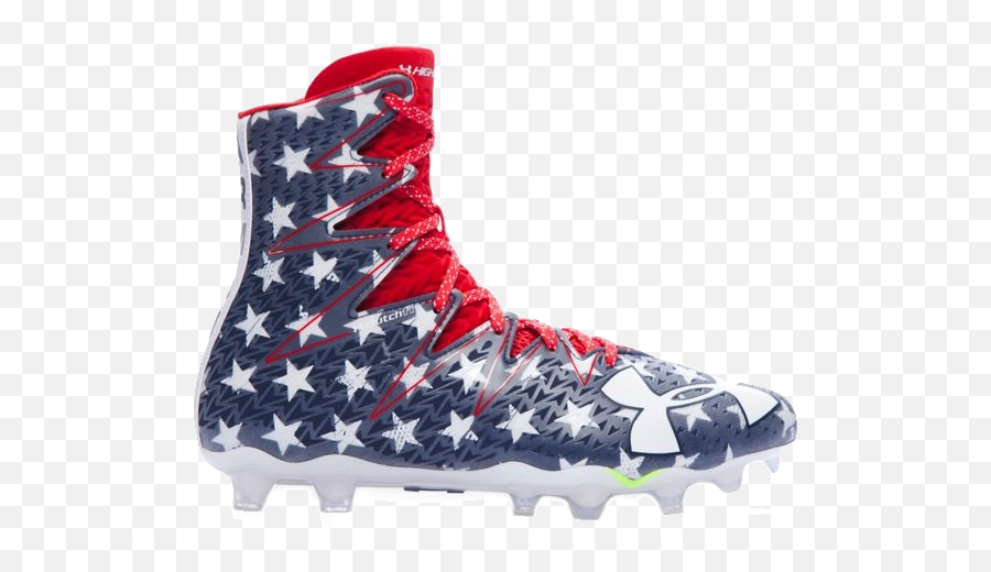 American Flag Football Cleats Youth - Football High Top Cleats Emoji,Emoji Cleats