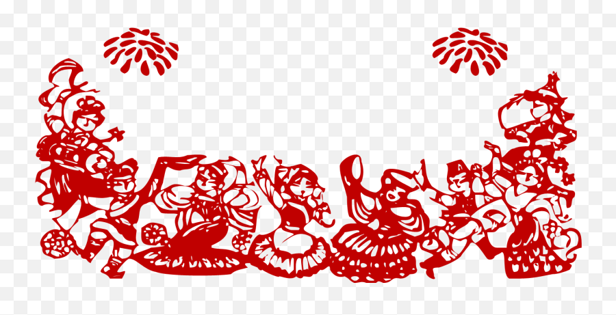 New Year Fancy Folk Dances Window Emoji,Chinese Red Envelope Emojis