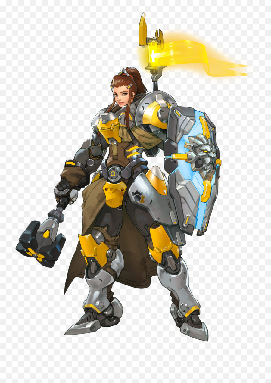 Brigitte - Overwatch Characters Brigitte Emoji,Genjis Voice Lines Have A Lot Of Emotion