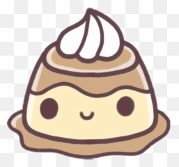 Kawaii Food Flan Sticker - Kawaii Food Cute Drawings Emoji,Flan Emoji