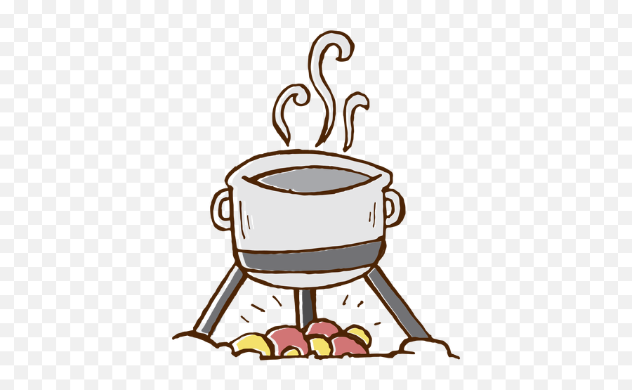 Camping Cooking Pot Icon - Transparent Png U0026 Svg Vector File Cocina Camping Png Emoji,Camping Emojis For Text Message