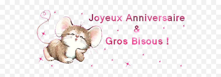 Joyeux Sticker Gif Gfycat - Joyeux Anniversaire Bisous Emoji,Smiling Tweety Emoticon