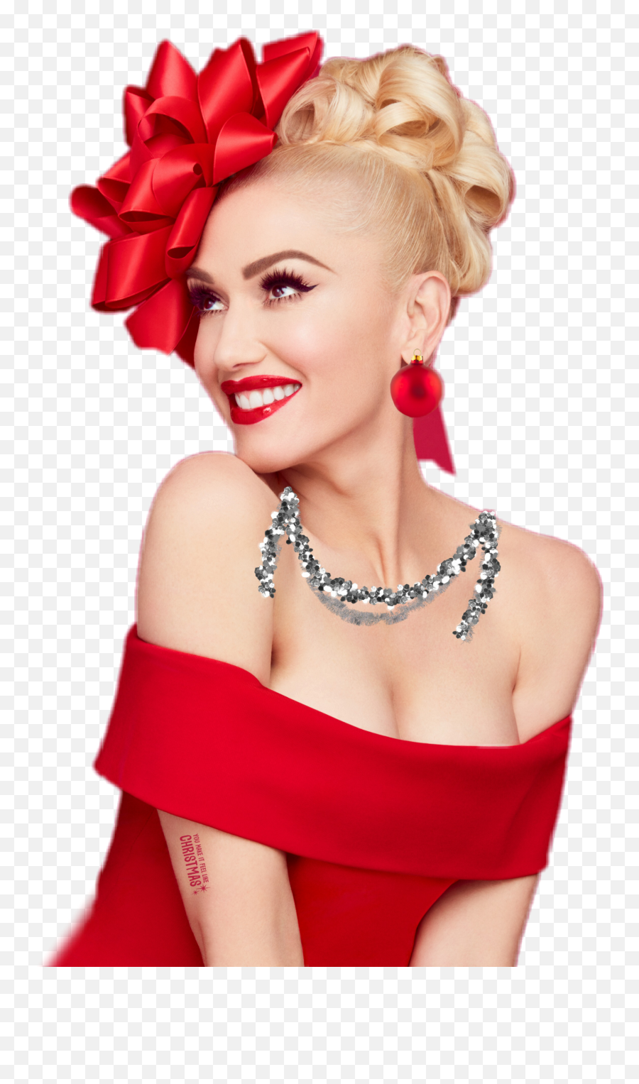 Gwen Stefani Sticker - Gwen Stefani Christmas Png Emoji,Gwen Stefani Emojis