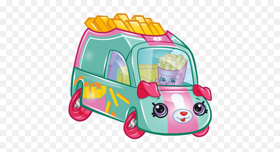 Cars Clip Fast - Shopkins Cutie Cars Fries Transparent Happy Emoji,Shopkins Emoji