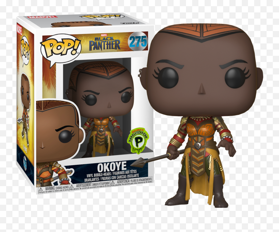 Funko Pop Marvel Comics 273 Limited - Okoye Funko Pop Emoji,Funko Marvel Emojis