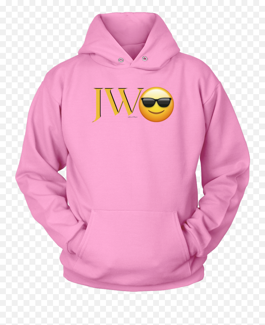 Jw Cool Emoji Design - Orange Lifes Good Hoodies,Hood Emoji