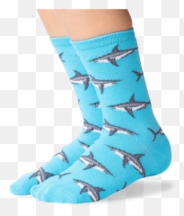 Kidu0027s Great White Sharks Socks - Aqua Sm Shark Emoji,Why Is The Shark Facebook Emoticon Gone?