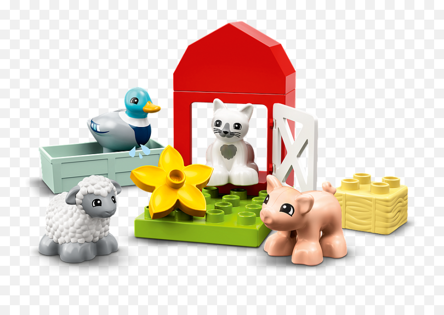 Lego Duplo Farm Animal Care Insplay - Home Of Educational Toys Lego 10949 Emoji,Stock Photo Emotion Car Man Horse Dog