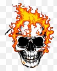 Free Fire Stickers - Live Wa Stickers Flaming Skull Skull Logo With Fire Emoji,Free Fire Emoji Png