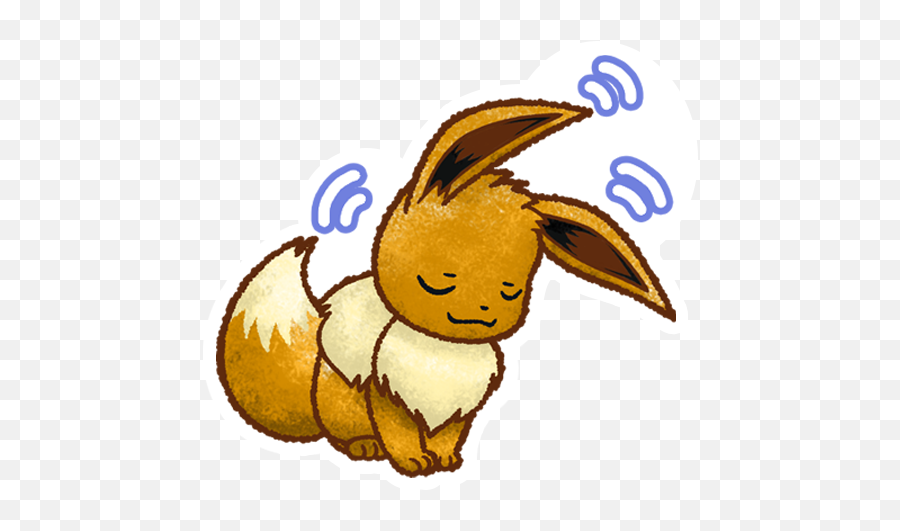 Pokémon Go - Stickers Pokemon Go Eevee Sticker Emoji,Pokemon Eevee Emoji Gif