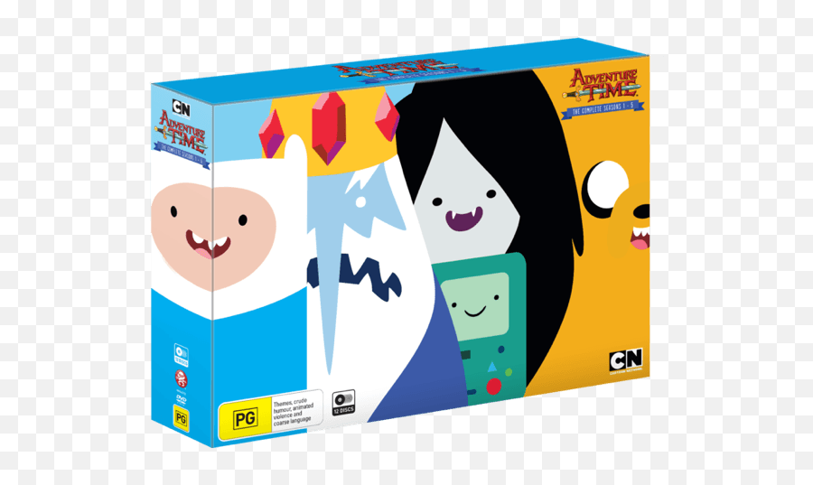 Adventure Time Seasons 1 - Adventure Time Dvd Uk Emoji,Deep Emotions Disc Cover