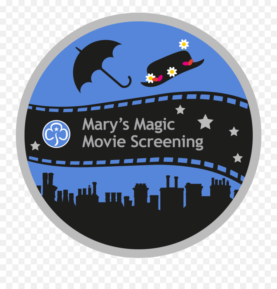 Mary Poppins Logo Png - Mary Poppins Returns Badge Language Emoji,Emojis For Bloody Marys