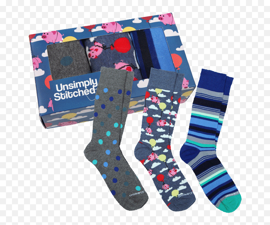 3 - Pack Unsimply Stitched Menu0027s Holiday Dress Sock Gift Set For Teen Emoji,Emoji Slipper Socks