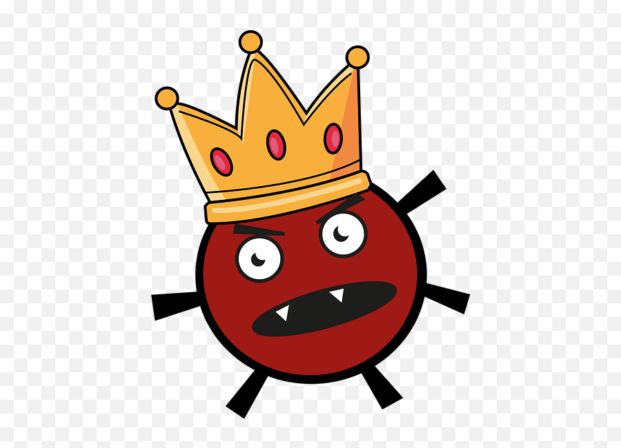 Free Photo Angry Crown Drawing Corona Expression Virus - Max Happy Emoji,Emoji The King Of Expression