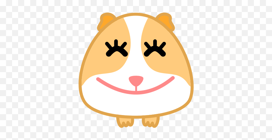 Guinea Pig Emoji - Happy,Skunk Emoji