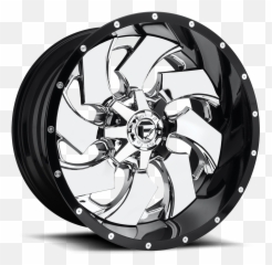 Fuel 2 Piece D266 Lethal Chrome Plated Gloss Black Lip 20x12 Emoji,Rota Emotion 6x139