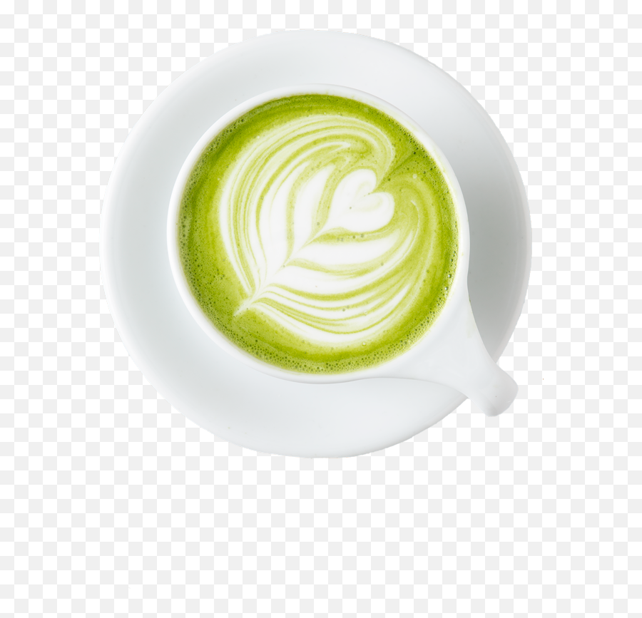 Two Leaves And A Bud - Saucer Emoji,Matcha Emoji