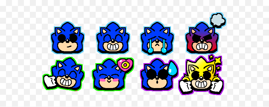Sonicthehedgehog - Colette Brawl Stars Pins Png Emoji,Sonic Emojis