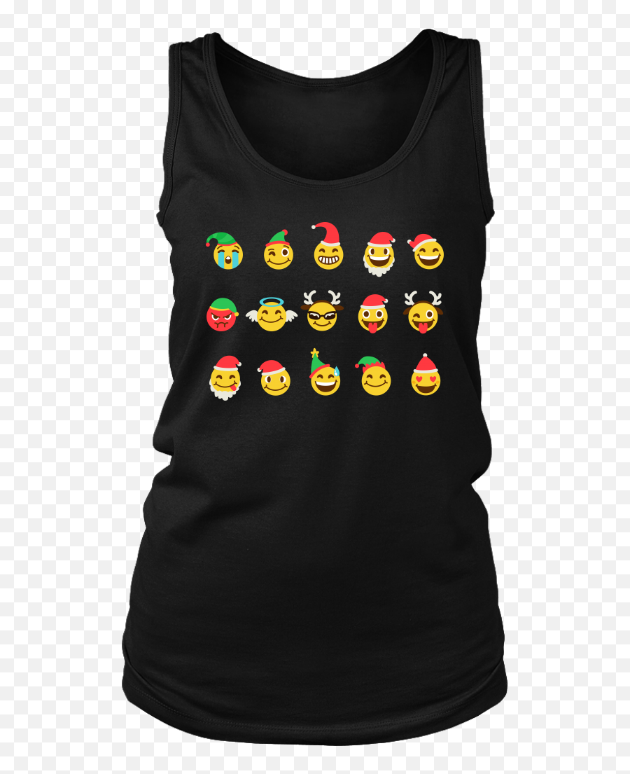 Funny Christmas Cute Emoji Tshirts Funny Emotion Emoji Shirt,Emoji Sleeveless Crop Top