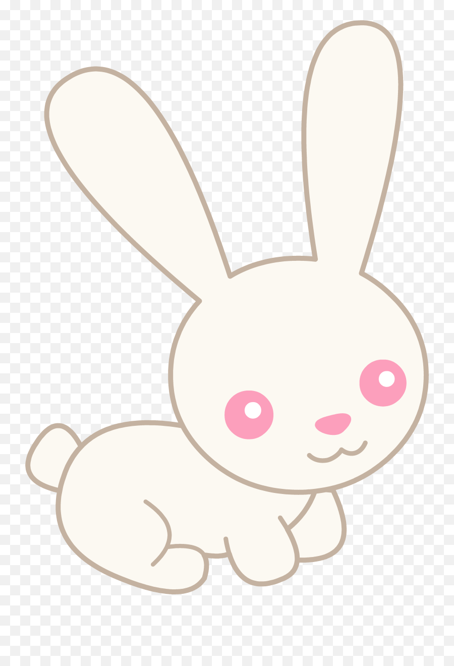 Easter Bunny Free Easter Rabbit Clipart Public Domain - Albino Rabbit Clipart Emoji,Bunny Emoji Png
