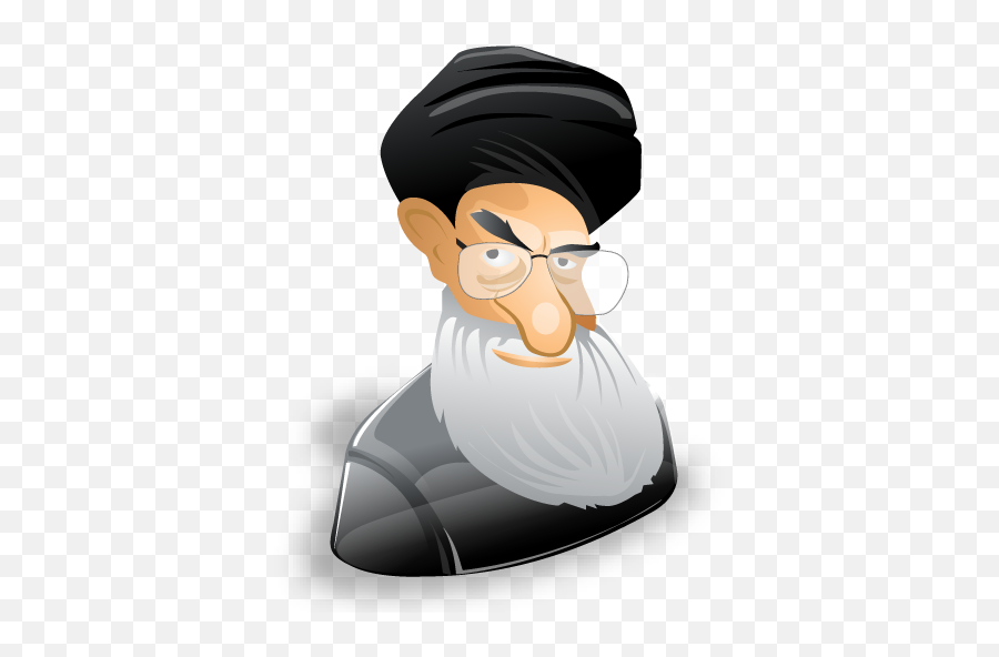 Ayatollah Ali Khamenei Icon Png Ico Or Icns Free Vector Icons Emoji,Brown Turban Emoji