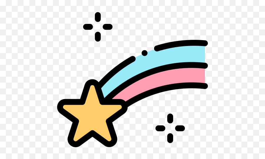 Shooting Star - Free Nature Icons Emoji,Star Circle Emoji