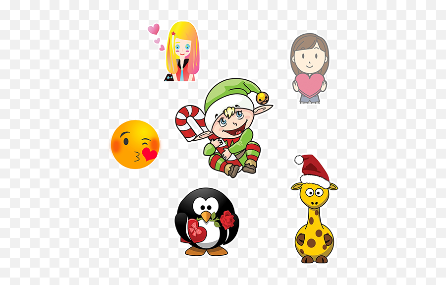Love Emoji U0026 Christmas Stickers 20 Packs Apk 10,Emoji Christmas