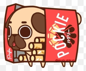 Pug - Puglie Pug Emoji,Pocky Emoji