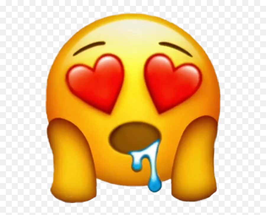 Emoji Heart Love Tiktok Emojiiphone - Happy,Self Made Emoji