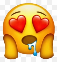 Emoji Heart Love Tiktok Emojiiphone - Happy,Self Made Emoji