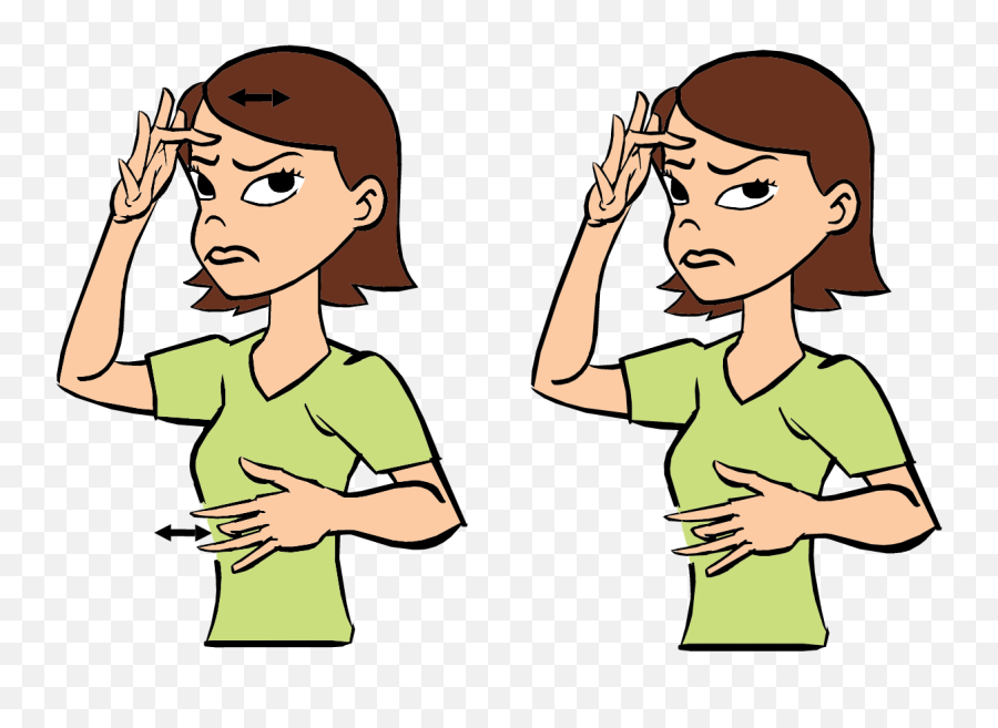 Sick - Sign Language For Poop Emoji,Emotion Sickness