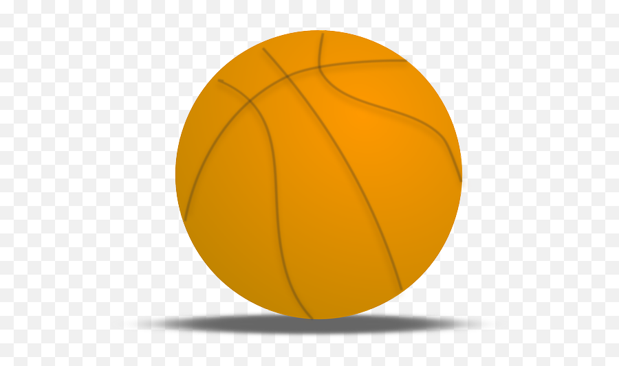 Small Ball Cliparts - Palla Da Basket Gialla Emoji,Where Is The Basketball Emoji