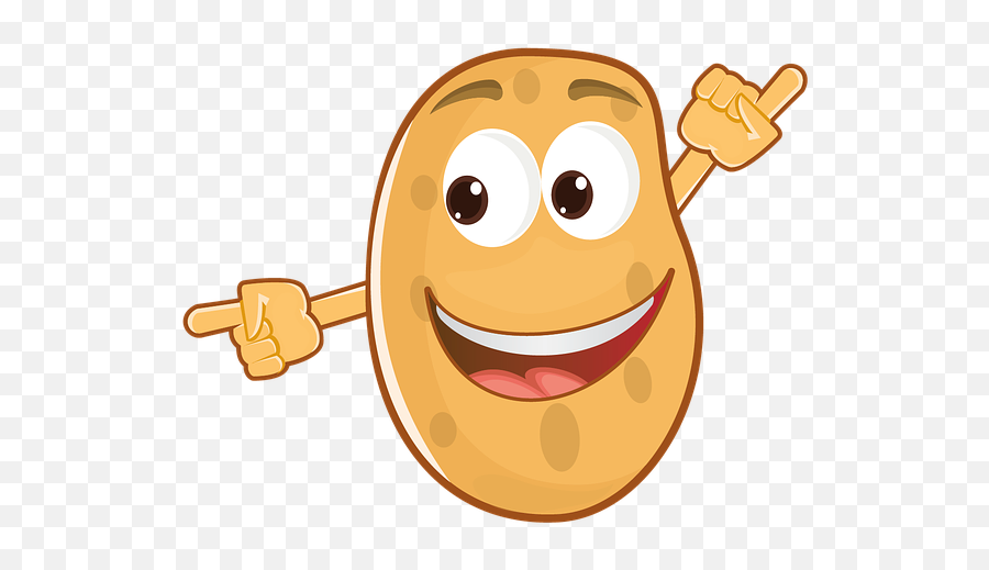Potatodave - Desenho De Batata Em Png Emoji,Drive Emoticon Led