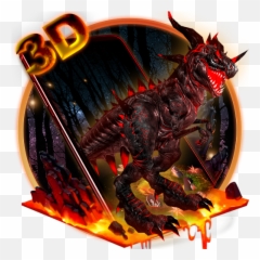 Amazoncom 3d Neon Evil Dinosaur Theme Appstore For Android - Dragon Emoji,Dinosaur Emoji