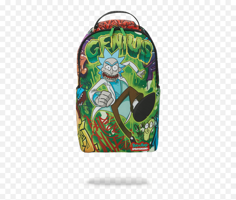 Products U2013 Page 4 U2013 Sprayground Kuwait Bags U0026 Accessories - Sprayground Rick And Morty Genius Emoji,Small Emoji Backpack