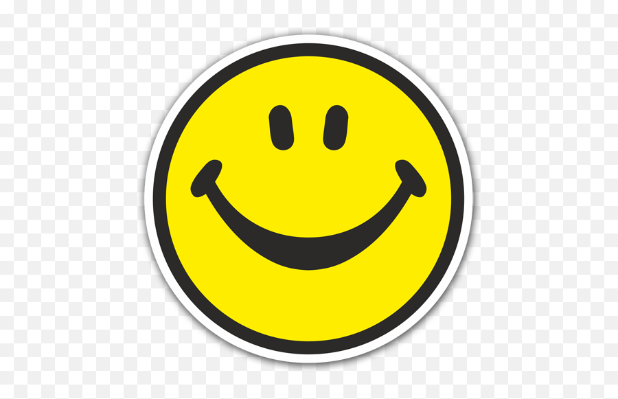 Sticker Smiley Face Muraldecalcom - Smiley Face Clip Art Emoji,Valentine Emoticons