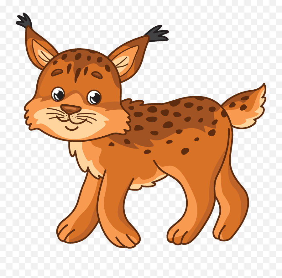 Bobcat Clipart - Animal Figure Emoji,Bobcat Emoji