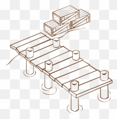 Httpsfreesvgorgyellow - Ribbonvector 05 20141024t0200 Boat Dock Drawing Emoji,Safe Camp Symbol Emoji
