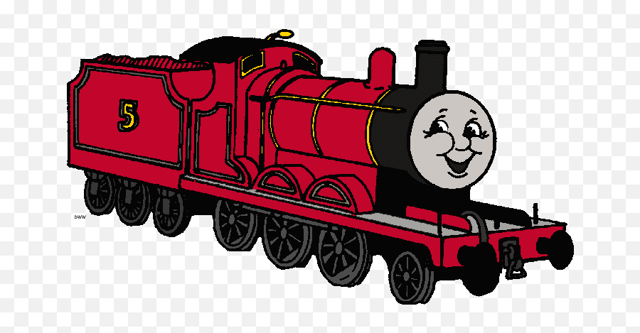 Engine Clipart Cartoon Engine Cartoon Transparent Free For - James Thomas And Friends Cartoon Emoji,Thomas The Tank Engine Emoji