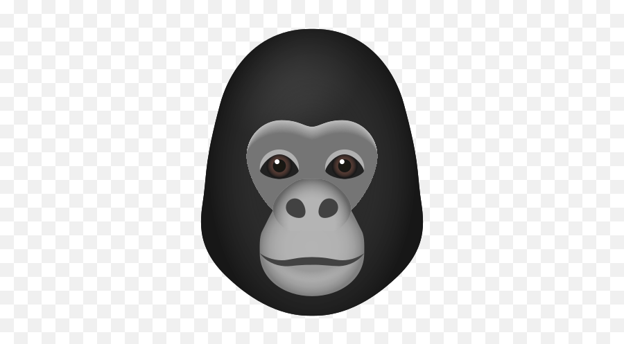 Png - Ugly Emoji,Gorilla Emoji