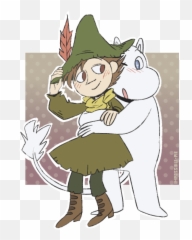 Snufkin And Moomintroll - Fictional Character Emoji,Backwards Hat Emoji