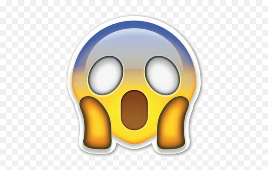 Sorpresa Sticker - Shocked Emoji Png,Cruz Emoticon