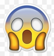 Sorpresa Sticker - Shocked Emoji Png,Cruz Emoticon