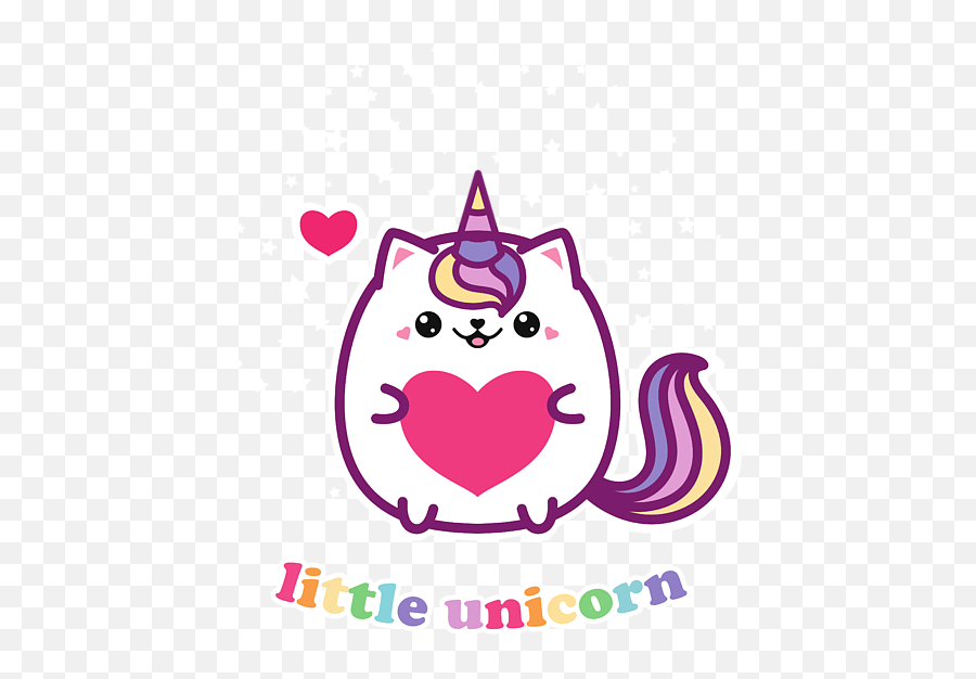 Cute Little Unicorn Cat - Caticorn Rainbow Kitten Iphone 11 Case Cute Unicorn Cat Emoji,Ios Unicorn Emoji
