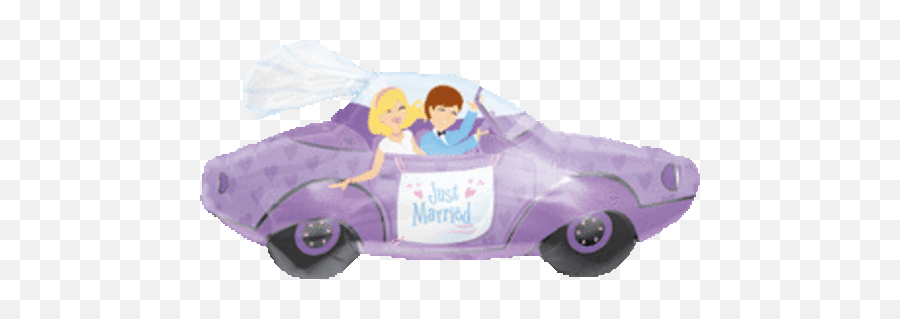 Vehicle Balloons Singapore Mtrade Novelty Store - Just Married Car Emoji,Emoji Balloons For Sale